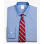Stretch Milano Slim-Fit Dress Shirt, Non-Iron Pinpoint Ainsley Collar