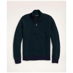 Big & Tall Wool Nordic Half-Zip Sweater