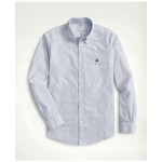 Stretch Non-Iron Oxford Button-Down Collar, Bengal Stripe Sport Shirt