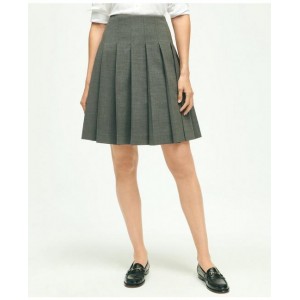 The Essential Brooks Brothers Stretch Pleated Skirt