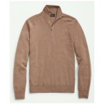 Fine Merino Wool Half-Zip Sweater