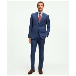 Slim Fit Wool Overcheck 1818 Suit