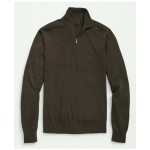Fine Merino Wool Half-Zip Sweater