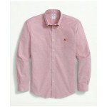 Big & Tall Stretch Cotton Non-Iron Oxford Polo Button Down Collar Shirt