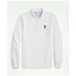 Henry Supima Long-Sleeve Polo Shirt