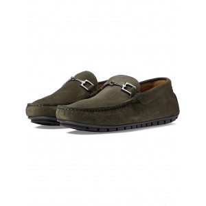 Xander Military Green Suede
