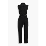 Double-breasted wool jumpsuit