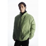 PADDED MAGNETIC-COLLAR JACKET