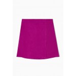 A-LINE SUEDE SKIRT