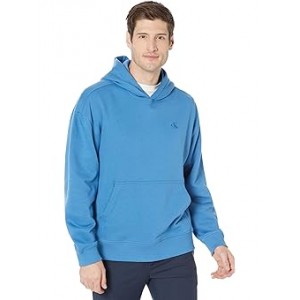 Long Sleeve Archive Logo Fleece Pullover Hoodie Vallarta Blue