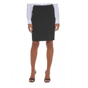 petites womens business office pencil skirt