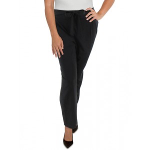 plus womens pleat front tapered ankle pants