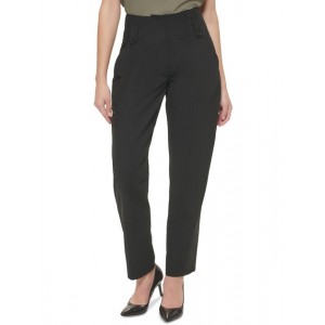 womens high rise suit separate straight leg pants