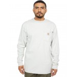 Mens Carhartt Flame-Resistant Force Cotton Long Sleeve T-Shirt