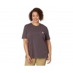 Womens Carhartt Plus Size WK87 Workwear Pocket Short Sleeve T-Shirt