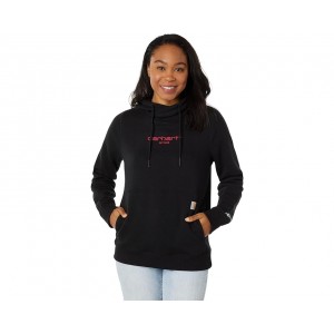 Womens Carhartt Force Relaxed Fit Lightweight Graphic Hooded Sweatshirt