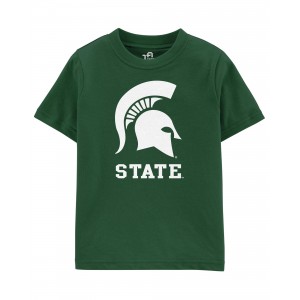 Green Toddler NCAA Michigan State Spartans TM Tee