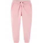 Pink Toddler Pull-On French Terry Joggers