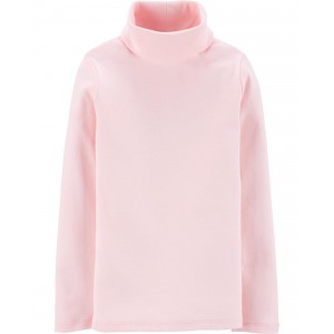 Pink Toddler Long-Sleeve Turtleneck