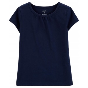 Navy Toddler Cotton Tee