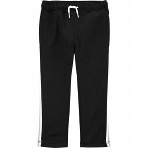 Black Toddler Pull-On Athletic Pants