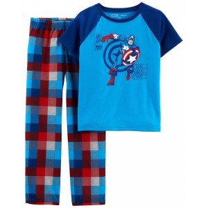 Multi Kid 2-Piece ⓒMARVEL Loose Fit Pajamas
