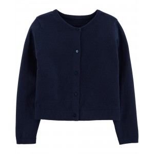 Navy Kid Cardigan