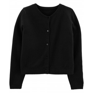 Black Kid Cardigan