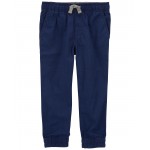 Navy Toddler Everyday Pull-On Pants
