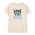 Ivory Adult Love You More Graphic Tee