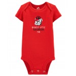 Red Baby NCAA Georgia Bulldogs Bodysuit