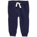 Navy Baby Pull-On Joggers