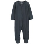 Blue Baby Zip-Up PurelySoft Sleep & Play Pajamas