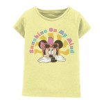 Yellow Toddler Minnie Mouse Tee