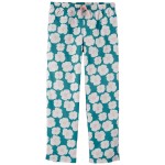 Multi Kid Floral Pull-On Fleece Pajama Pants
