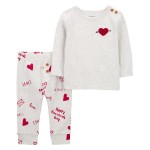 Heather Baby 2-Piece Valentines Day Outfit Set
