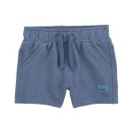 Navy Baby Pull-On French Terry Shorts