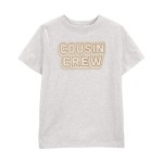 Heather Toddler Cousin Crew Tee