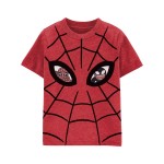 Red Toddler Spider-Man Graphic Tee