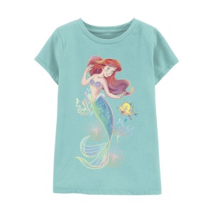 Blue Toddler The Little Mermaid Graphic Tee