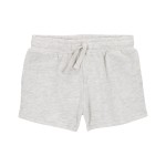 Grey Toddler Pull-On French Terry Shorts