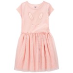 Pink Kid Bunny Tutu Dress