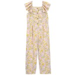 Multi Kid Floral Jumpsuit Made With LENZING ECOVERO