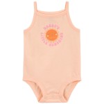 Peach Baby Daddys Little Sunshine Sleeveless Bodysuit