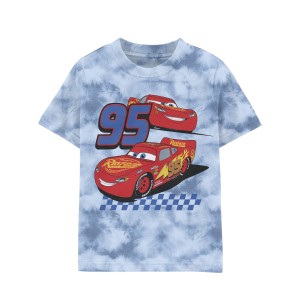Blue Toddler Cars Graphic Tee