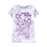 Purple Toddler Spidey and Friends Tee