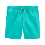 Turquoise Kid Pull-On Terrain Shorts