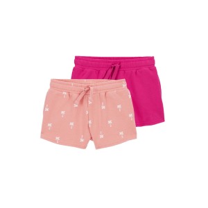 Multi Kid 2-Pack Pull-On French Terry Shorts