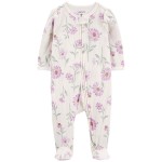 Multi Baby Floral 2-Way Zip Thermal Sleep & Play Pajamas