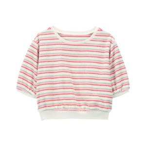 Multi Toddler Striped Terry Top